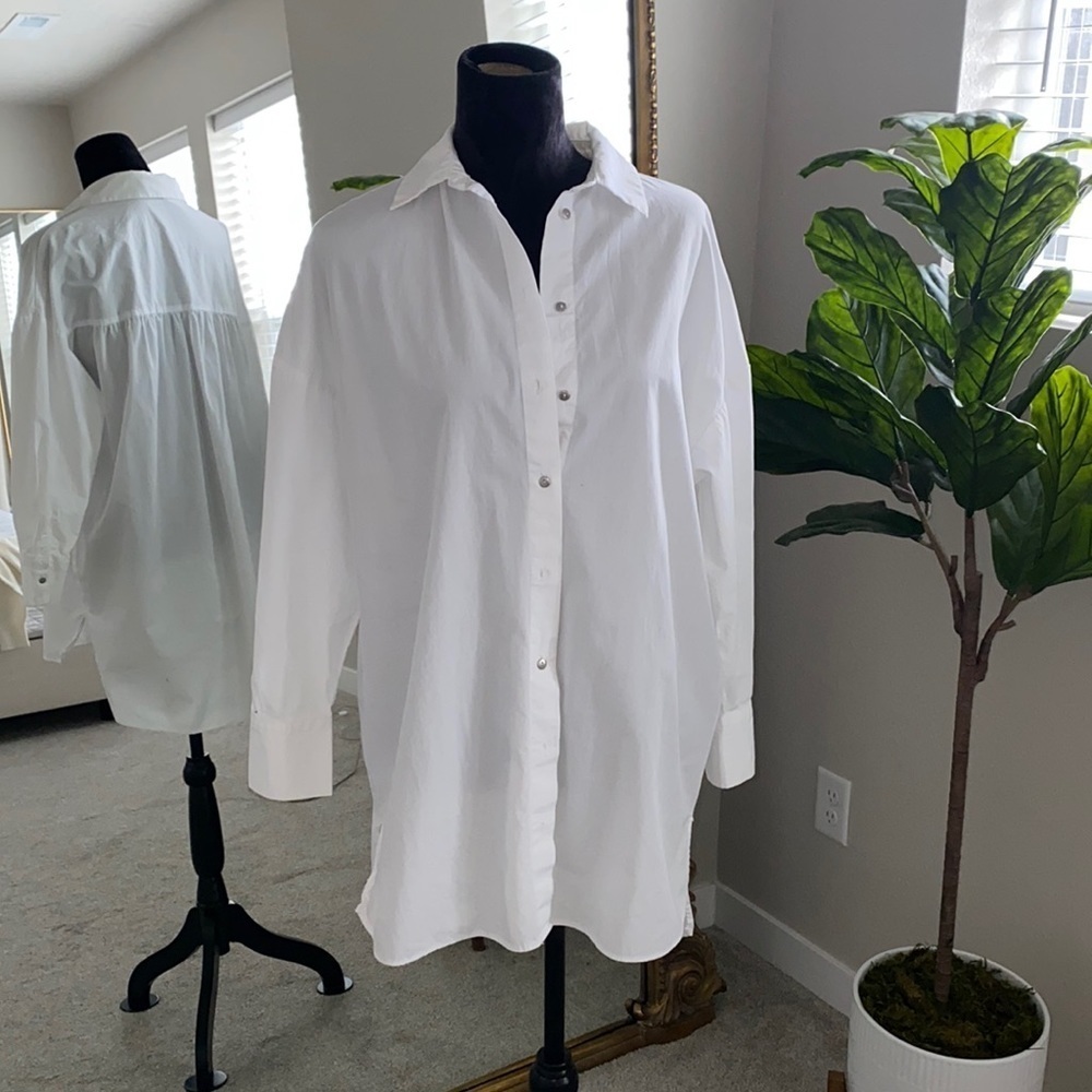 ZARA BUTTON SHIRT